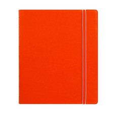 Filofax Classic Refillable Notebook, Orange, 9.25
