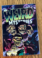 WEIRD MYSTERIES  #2  1952  GILLMOR BERNARD BAILEY HORROR COVER /WOLVERTRON ART picture