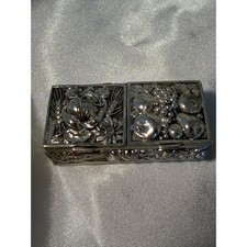 Vintage Siam Sterling Silver Money Clip 925 Thai Deity Design Kali of California picture