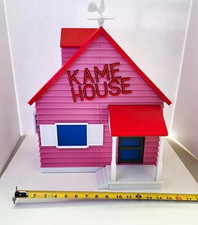 Dragon Ball Z Kame House Diorama Display Playset w/ Goku & Vegeta, 17 in picture