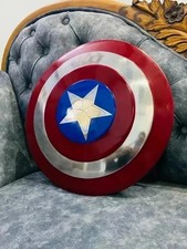 Winter Soldier Marvel Captain America Shield Metal Prop Shield Avengers Replica picture