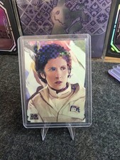2026 Topps Chrome Star Wars Leia Organa Puzzle Card Xfractor 8/10 POWW-5 picture