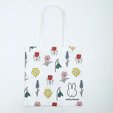 Miffy Square Tote Bag Miffy Bloom A4 size Japan NEW picture