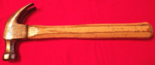 Vintage Belknap Blue Grass Claw Hammer BG47-16 Rare White Octogon Wood Handle picture