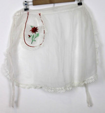 Vintage Waist Apron Women's Floral Design picture