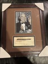 11x14 President Harry S Truman  Repligraph Check Display Custom Framed picture