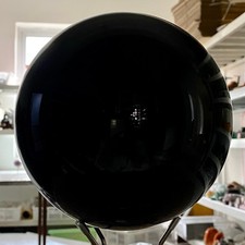 12 lb  Polished Black Obsidian Crystal Ball Grounding Energy Stone picture