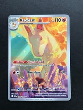 Pokemon Rapidash 189/182 Destined Rivals Illustration Rare Holo TCG Card picture