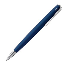 LAMY Studio Imperial Blue Ballpoint stainless steel M Black ink (NEW) *NO BOX* picture