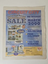 1999 Circuit City National Home Appliance Sale Catalog Vintage Advertising Catal picture