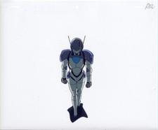 Bubblegum Crisis - Sylia original animation cel with drawing - 1987 - anime picture