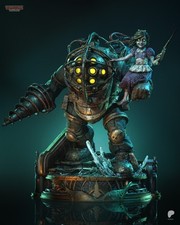 Big Daddy - BioShock 1/6 Scale Figure Statue Unpainted Resin Unassembled picture
