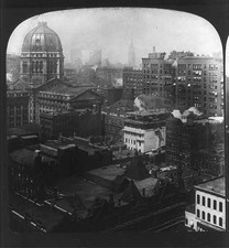 Chicago Illinois 1906 Business Section New Post Office Rock Island Depot picture