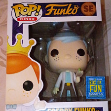 Funko Pop Freddy Funko as Rick Rick and Morty Box of Fun Fundays 2019 6000 picture