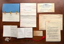 Vintage 1940s Los Angeles Ephemera Lot USC Wm deMille Western Costume UCLA picture