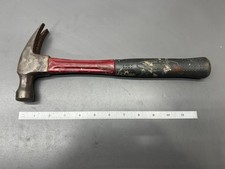 (H1) VINTAGE PLUMB FIBERGLASS JC PENNEY 0002 16oz CLAW HAMMER - USA picture