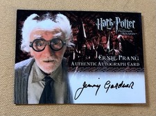 Harry Potter Authentic Autograph Card: Ernie Prang. ‘Prisoner Of Azkaban’ picture
