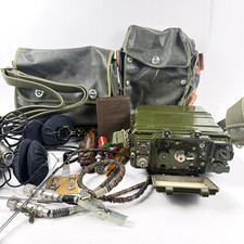 VTG North Vietnamese Army Backpack Radio W/ Accessories UNTESTED PARTS ONLY picture
