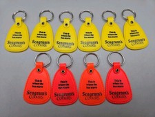 Seagrams Coolers Keychain Lot (10) Vintage 80's 90's   picture