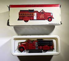#19 Reader’s Digest 1939 Ward LaFrance Fire Truck 1:64 Diecast w/ Box High Speed picture