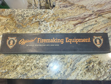Vintage BOY SCOUTS OF AMERICA Firemaking Equipment KIT RARE BSA picture