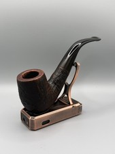 Vintage Giant Special Export Briar Estate Pipe Made in London England Bent picture