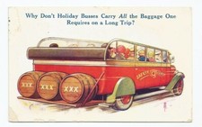 Travel Humor Comic Postcard Bus c1930 SOUTH YARMOUTH MA picture