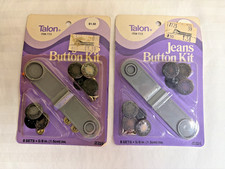 Vintage Talon jeans button kits with application tool - set of 2  picture