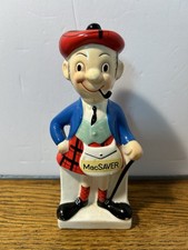 Vintage Heilig Meyers MacSaver Ceramic Bank Japan 1960s Advertising Figure 7
