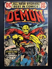 The Demon #1 1972 DC Key 1st App Etrigan Jack Kirby Cover Fair *A17 picture