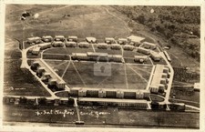 1920's Fort Clayton Panama Canal Zone Military Aerial RPPC Photo Postcard COPY picture