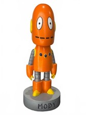 2018 BrainPOP Tim Moby |The Robot Bobblehead Very Rare | Teachers & Fan Favorite picture