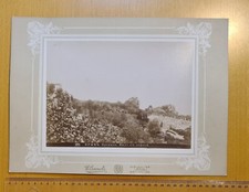 ORIGINAL LARGE VINTAGE PHOTO CCA 1890. OREANDA - RUINS OF PALACE, CRIMEA picture