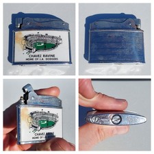 Vtg 1960's Lansing Chavez Ravine Home of LA Dodgers Stadium Auto Lighter Japan picture