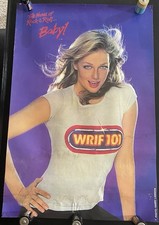 Vintage WRIF 101.1 - Detroit Radio Station- Kelly Harmon Poster 28x18 picture