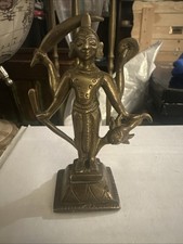 Vintage Hindu Brass Sculpture picture