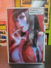VAMPIRELLA WARREN LOUW VIRGIN VARIANT SIGNED WITH COA DYNAMITE COMICS NM  picture