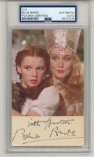 Billie Burke ~ Signed Autographed Glinda Good Witch The Wizard of Oz ~ PSA DNA picture