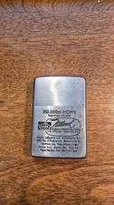 Vintage 1969 Astrohomes Brushed Chrome Zippo picture