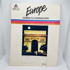1979 Delta Airline And American Express Vacation Brochure picture