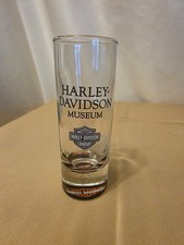 Harley Davidson museum 4 inch shot glass - new picture