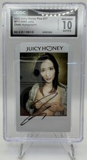 2023 Juicy Honey Plus #17 #P17-0495 Julia Cheki Autographs CGC 10 picture