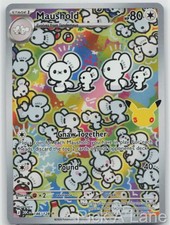 Maushold 146/128 Illustration Rare ME: 30th Celebration Pokemon Holo Near Mint picture