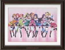 Love Live Original Illustration Board Reproduction with Frame picture