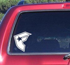 (2) FAMOUS STARS AND STRAPS White decal sticker laptop car truck illest JDM picture