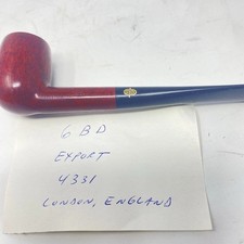 Vintage GBD Export 4331K Estate Pipe - Smooth Pre-Merger London Briar Billiard picture