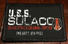 Aliens movie USS Sulaco Colonial Marines Morale Patch Tactical Military  picture