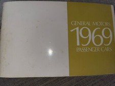 1969 General Motors Catalog / ALL GM Models picture