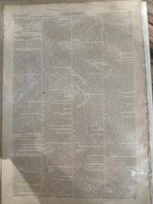 1862 Harper's News paper document picture
