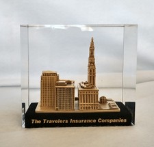 Travelers Tower of the Travelers Insurance Co. 100th Anniversary Paperweight picture